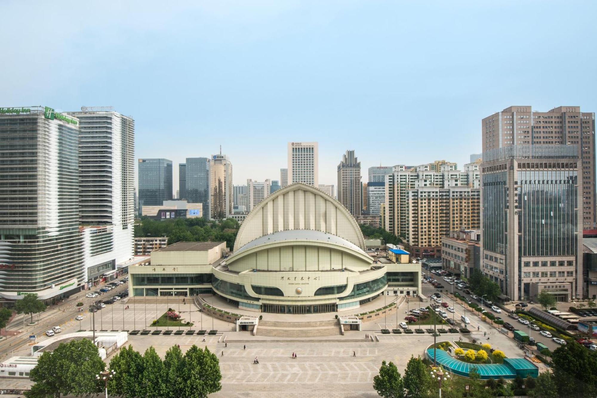 Holiday Inn Shijiazhuang Central By Ihg Exterior foto